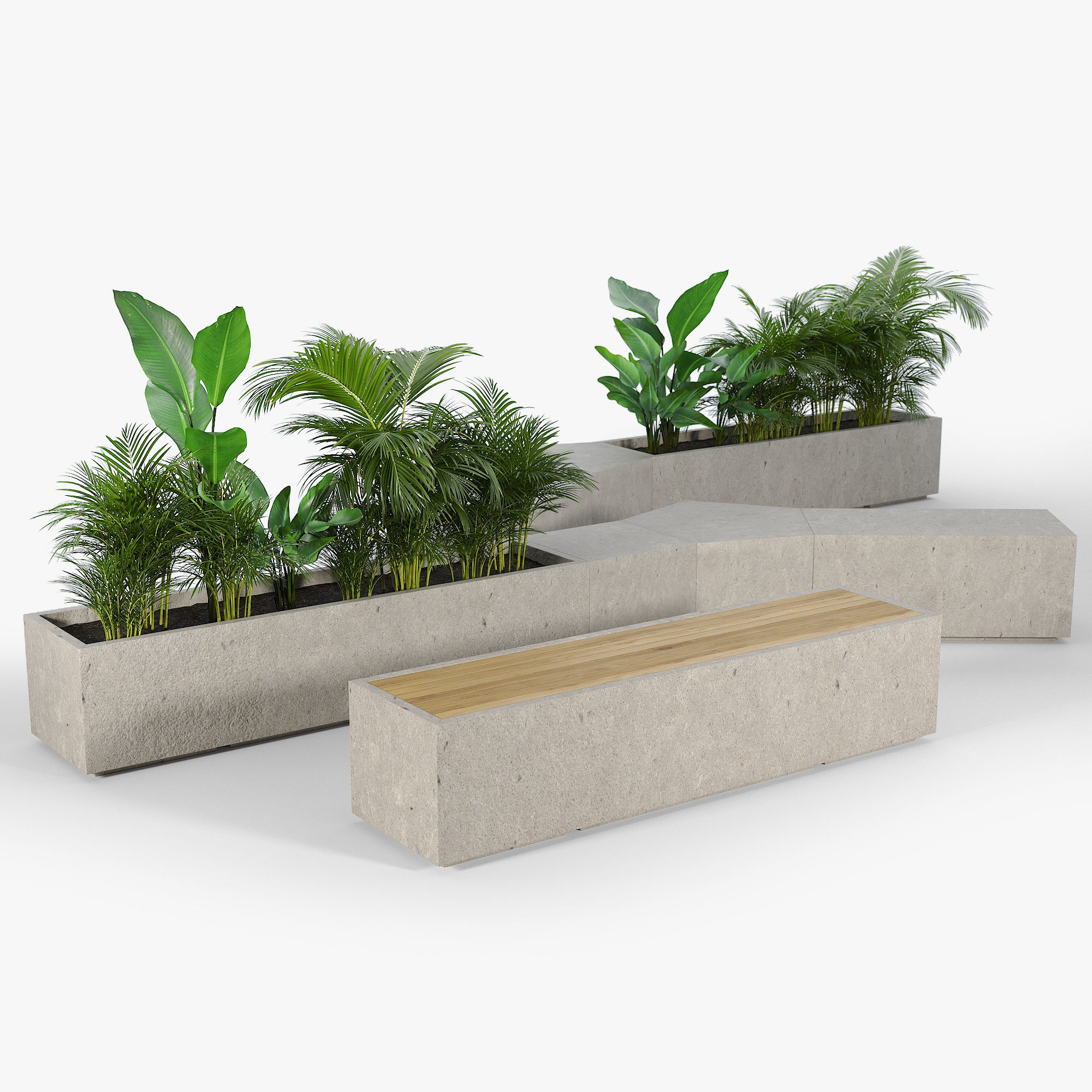 BOX PLANTER Tropics 3D model_3