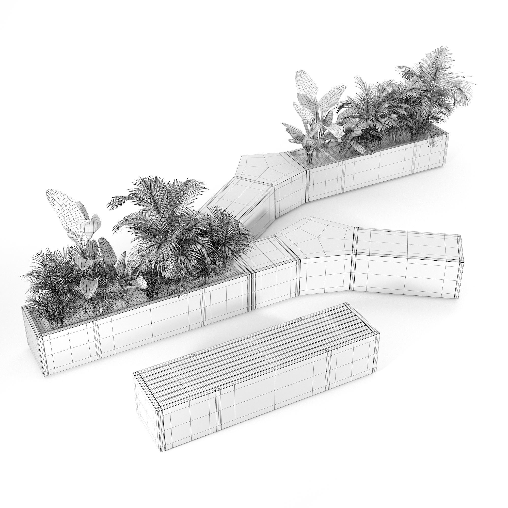 BOX PLANTER Tropics 3D model_5