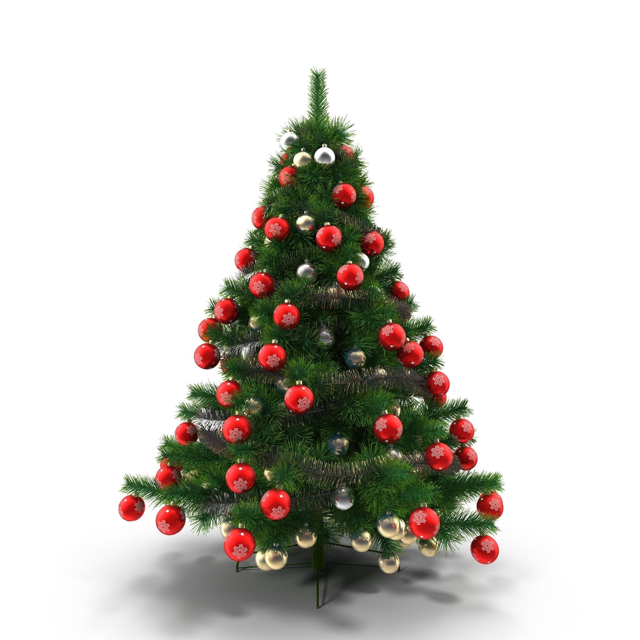 Christmas Tree 3D model_7