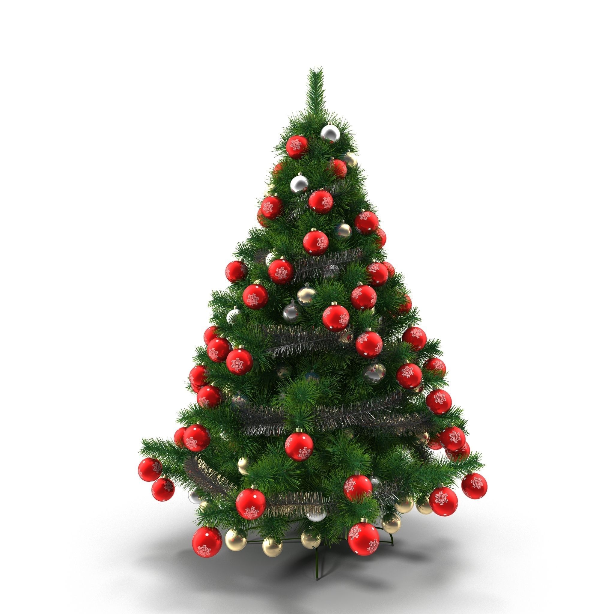 Christmas Tree 3D model_4