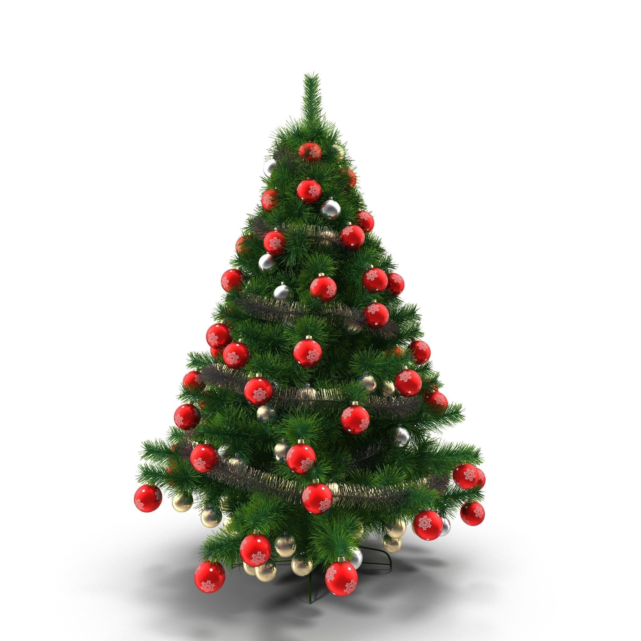 Christmas Tree 3D model_3