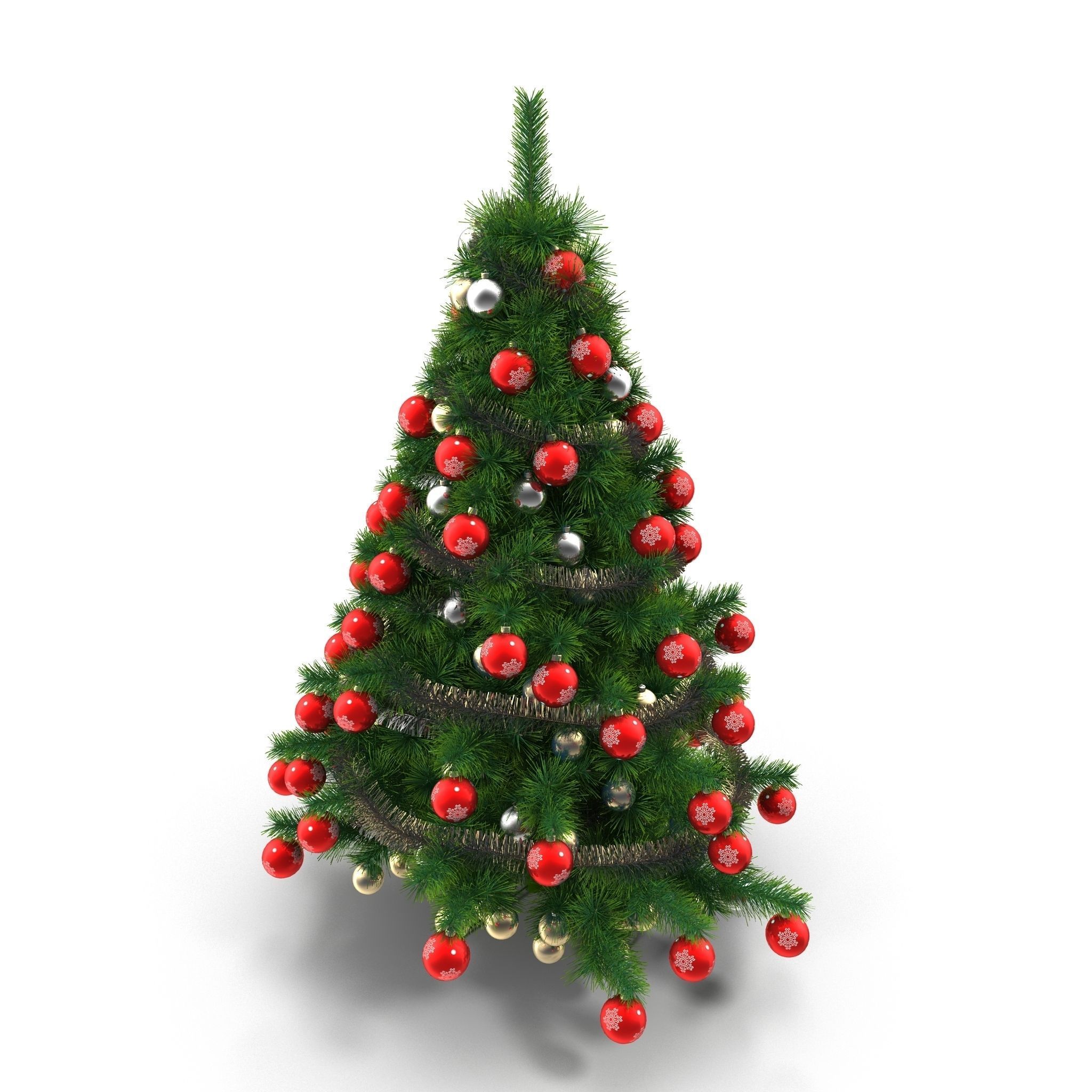 Christmas Tree 3D model_6
