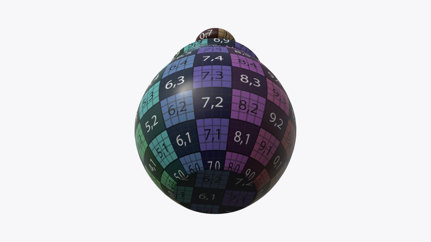 Candies in the jar 3D model_8