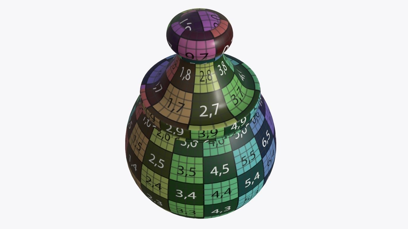 Candies in the jar 3D model_7