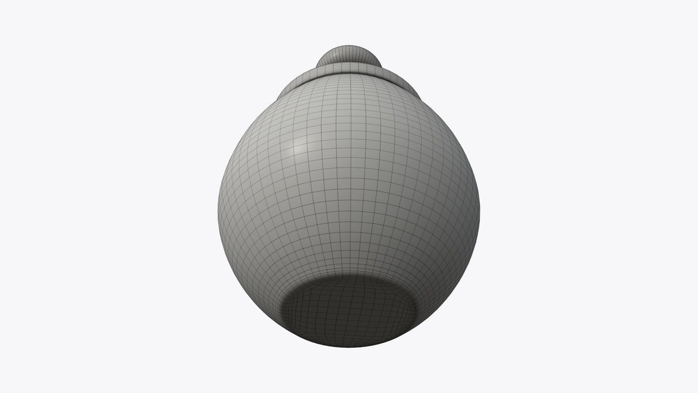 Candies in the jar 3D model_4