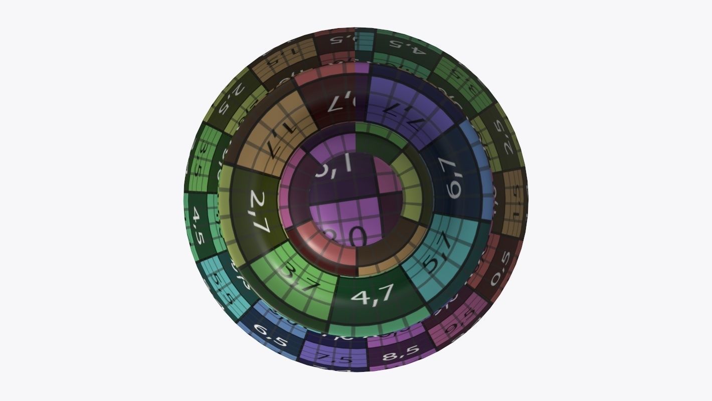 Candies in the jar 3D model_9