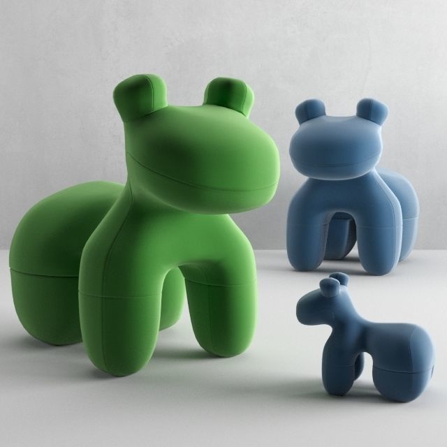 Pony chair by Eero Aarnio 3D model