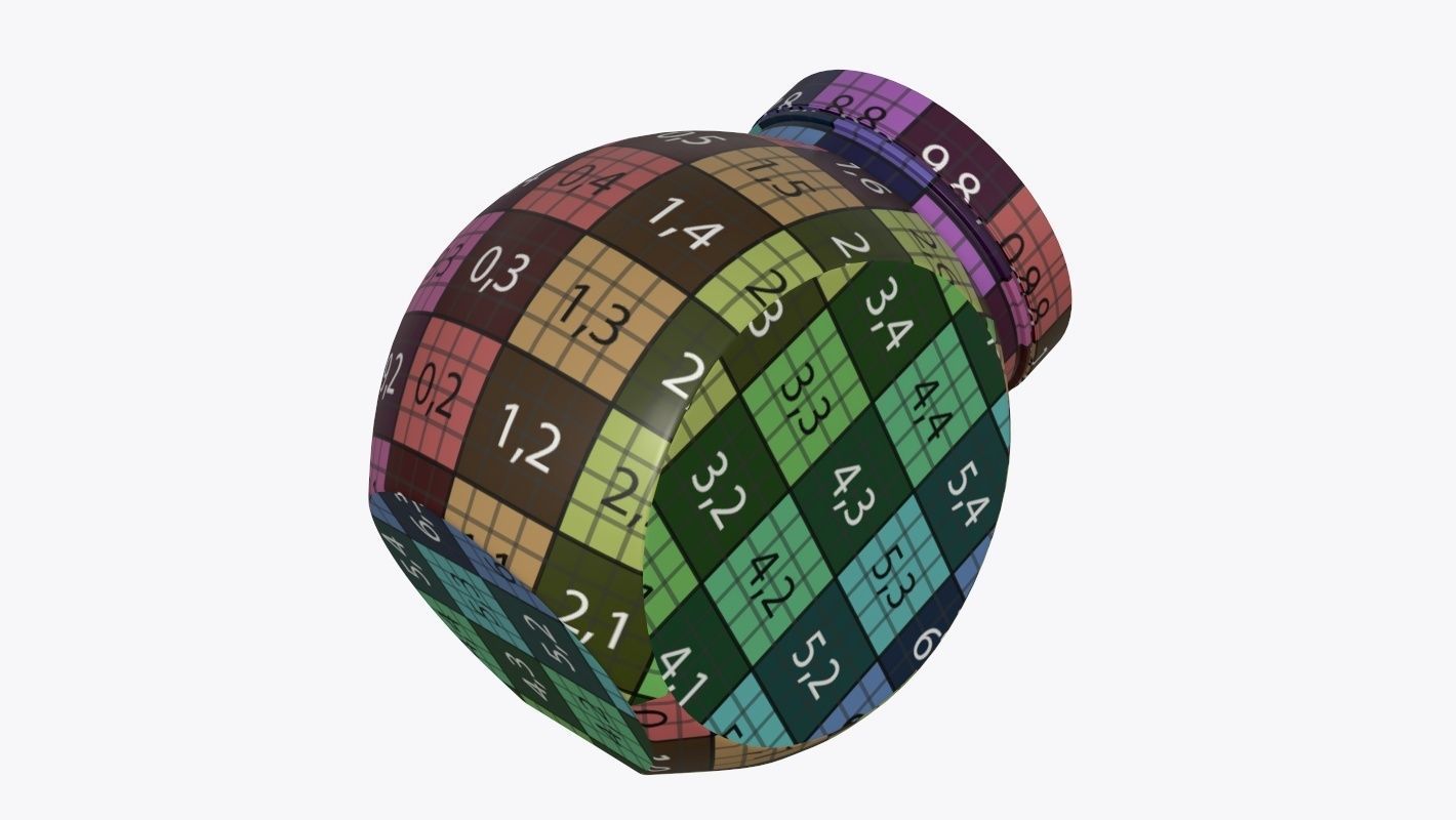 Gumballs in a jar 02 3D model_6