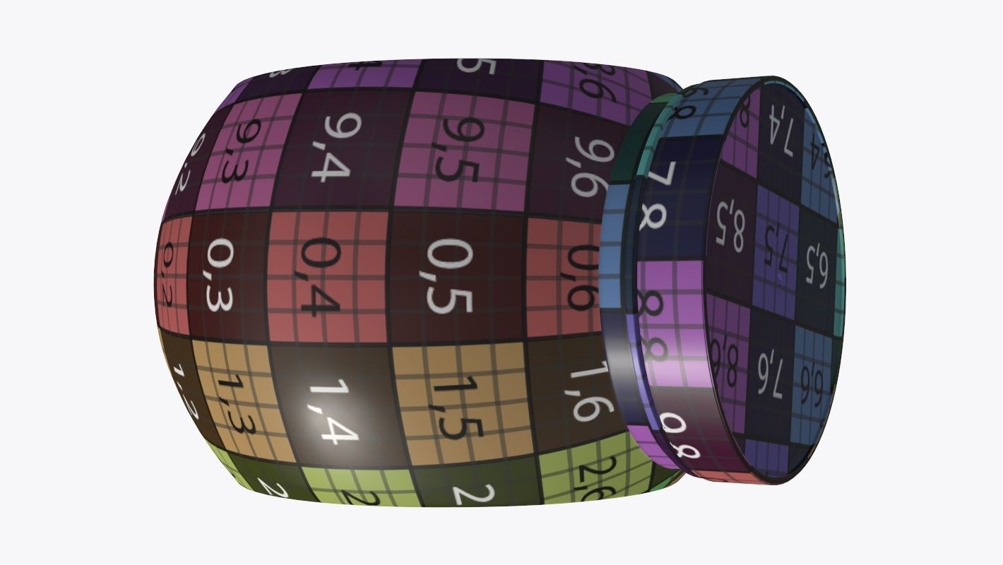 Gumballs in a jar 02 3D model_9