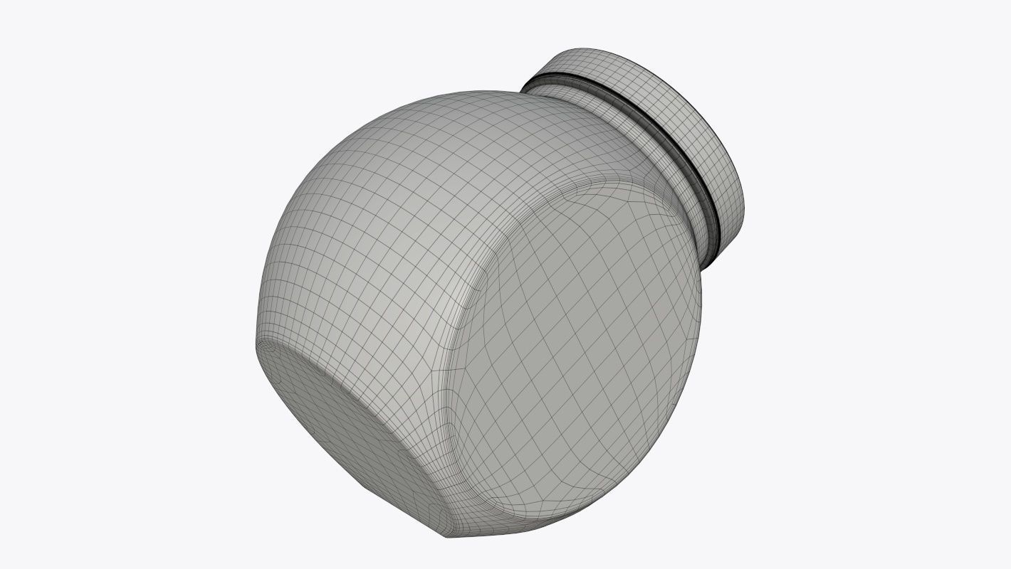 Gumballs in a jar 02 3D model_2