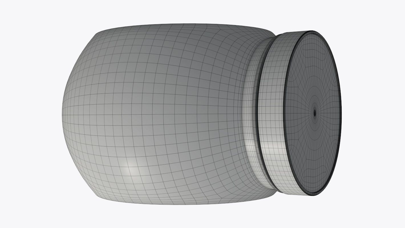 Gumballs in a jar 02 3D model_5