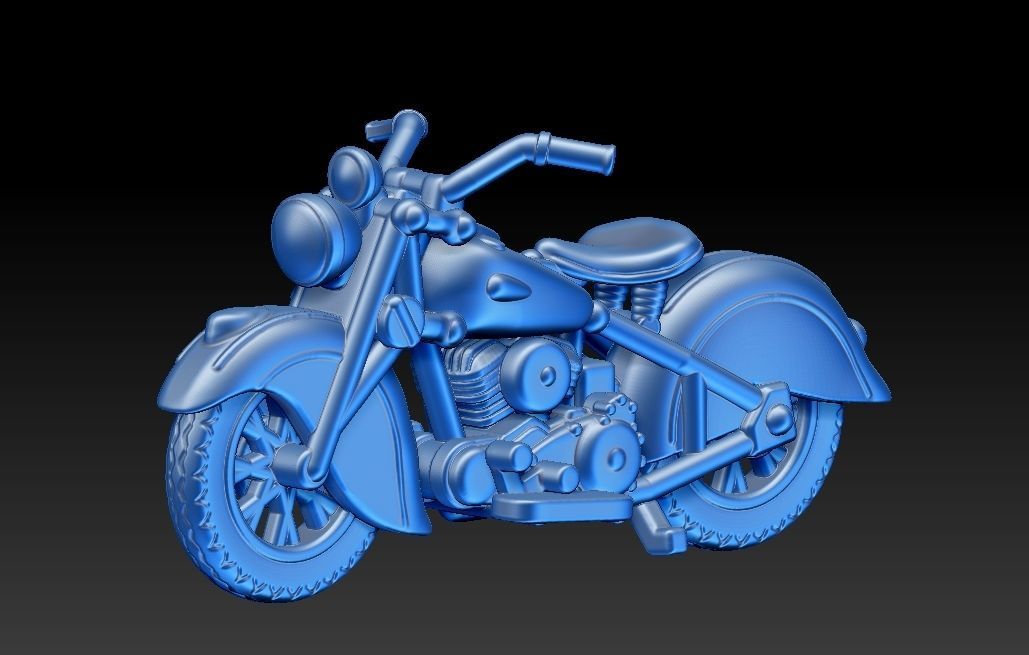Indian Sport Scout 1941  3D print model_2