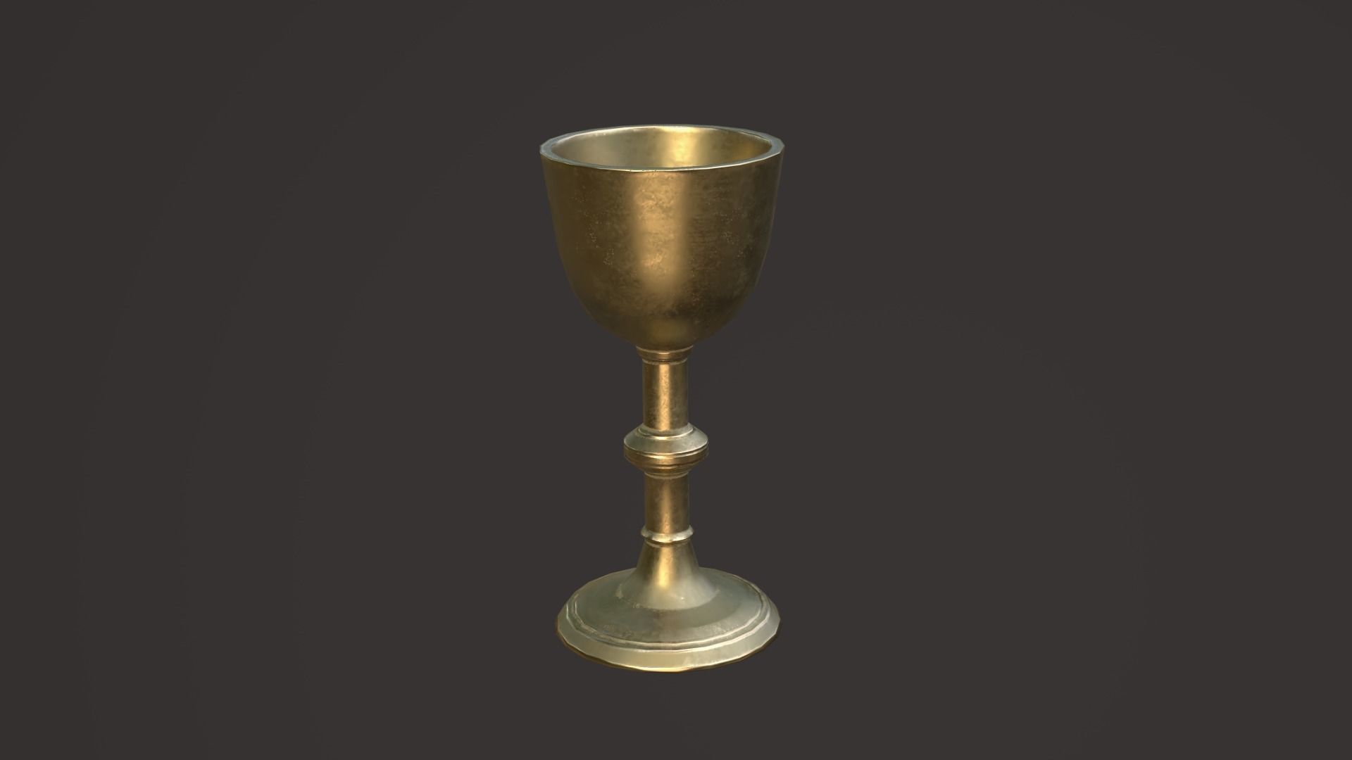 Old Church Props Low-poly 3D model_15