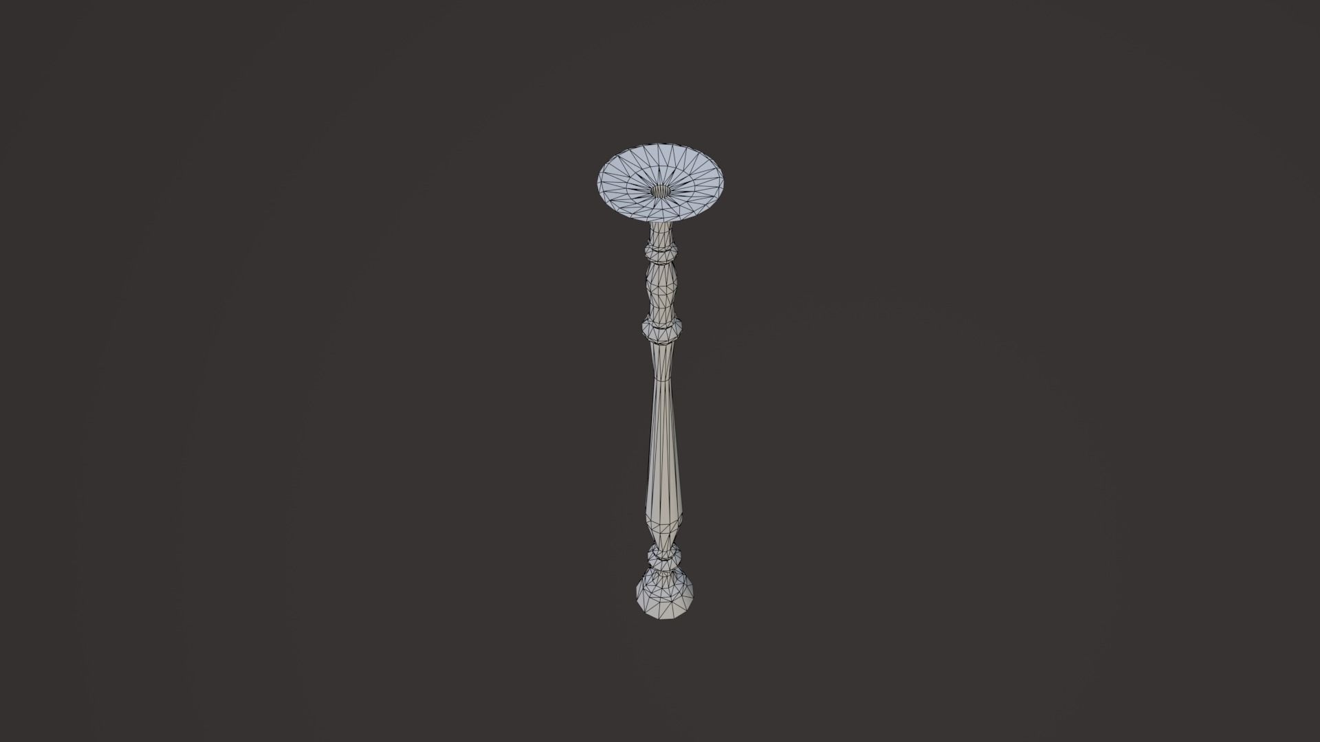 Old Church Props Low-poly 3D model_34