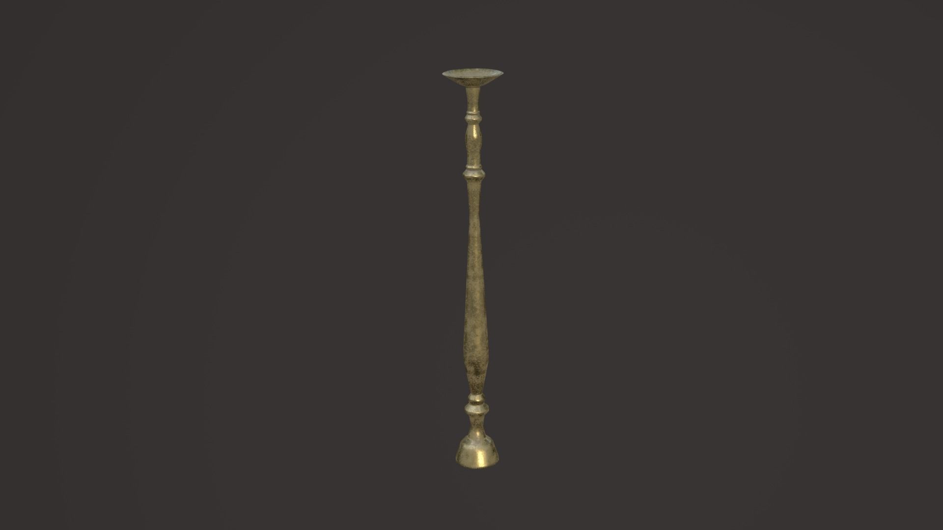 Old Church Props Low-poly 3D model_29