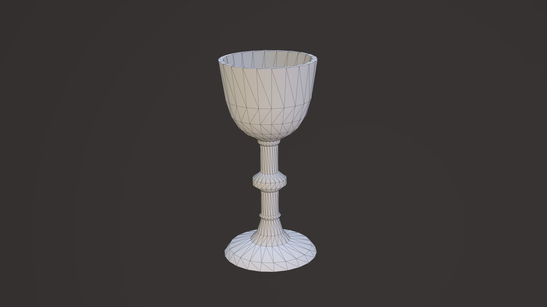 Old Church Props Low-poly 3D model_16