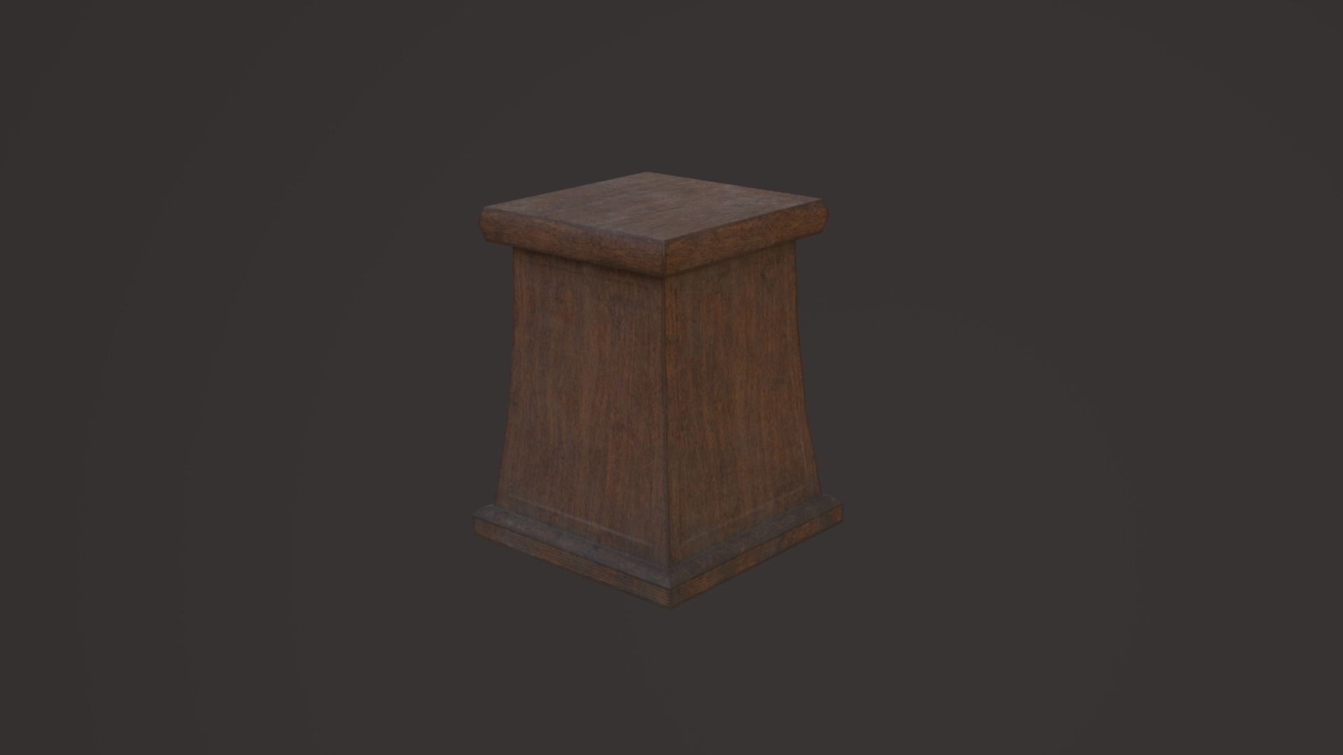 Old Church Props Low-poly 3D model_41