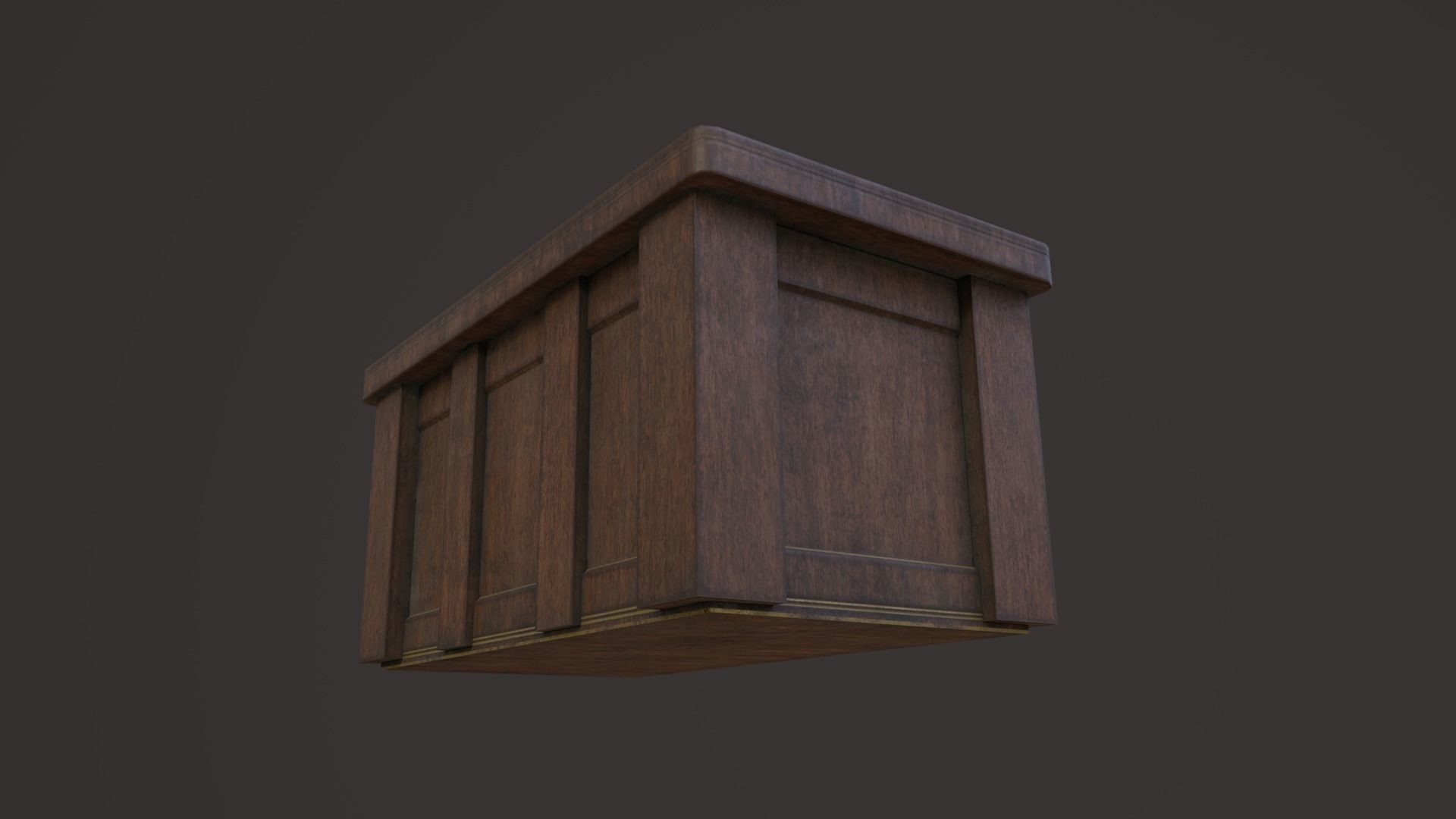 Old Church Props Low-poly 3D model_26