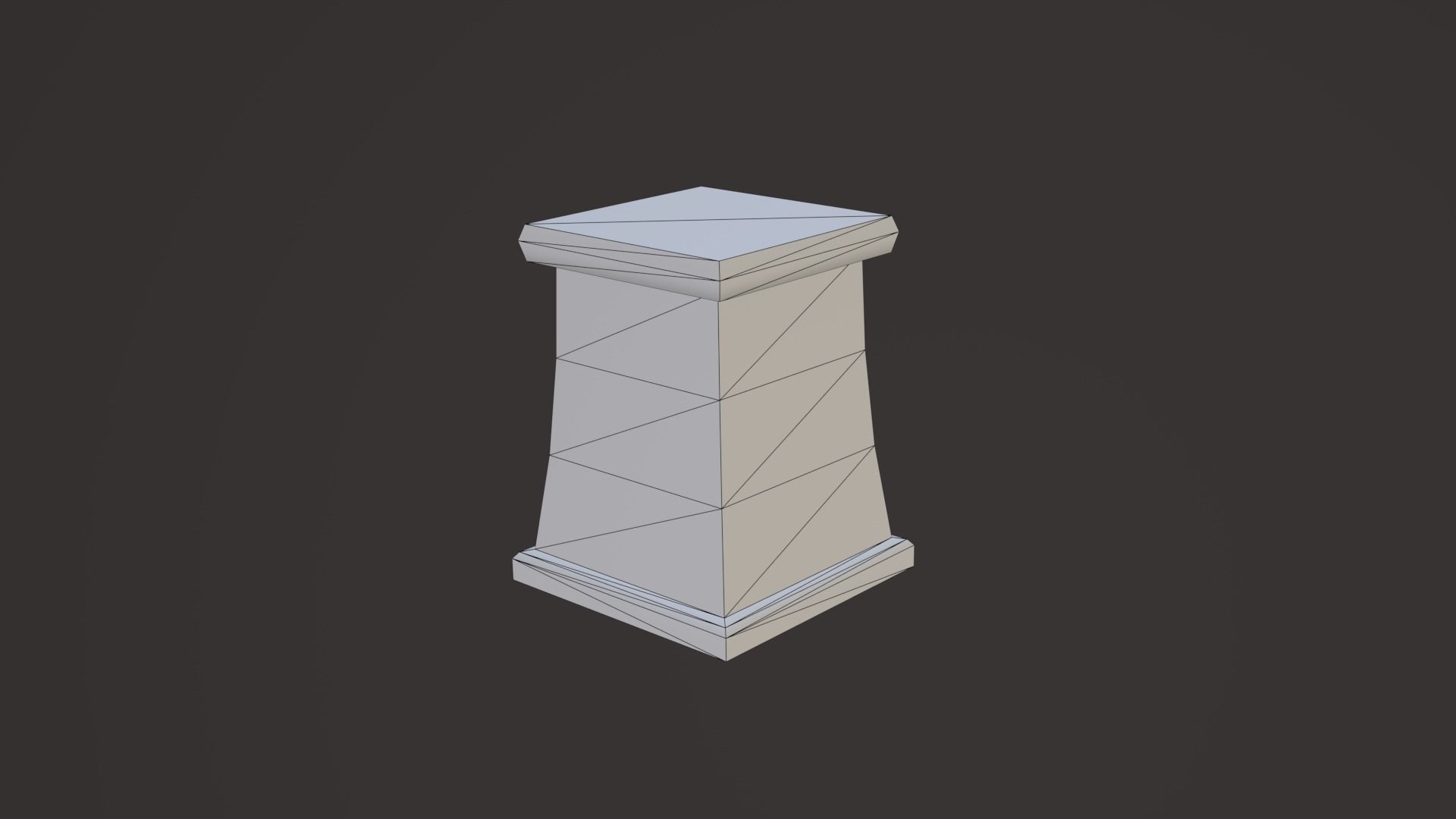 Old Church Props Low-poly 3D model_43