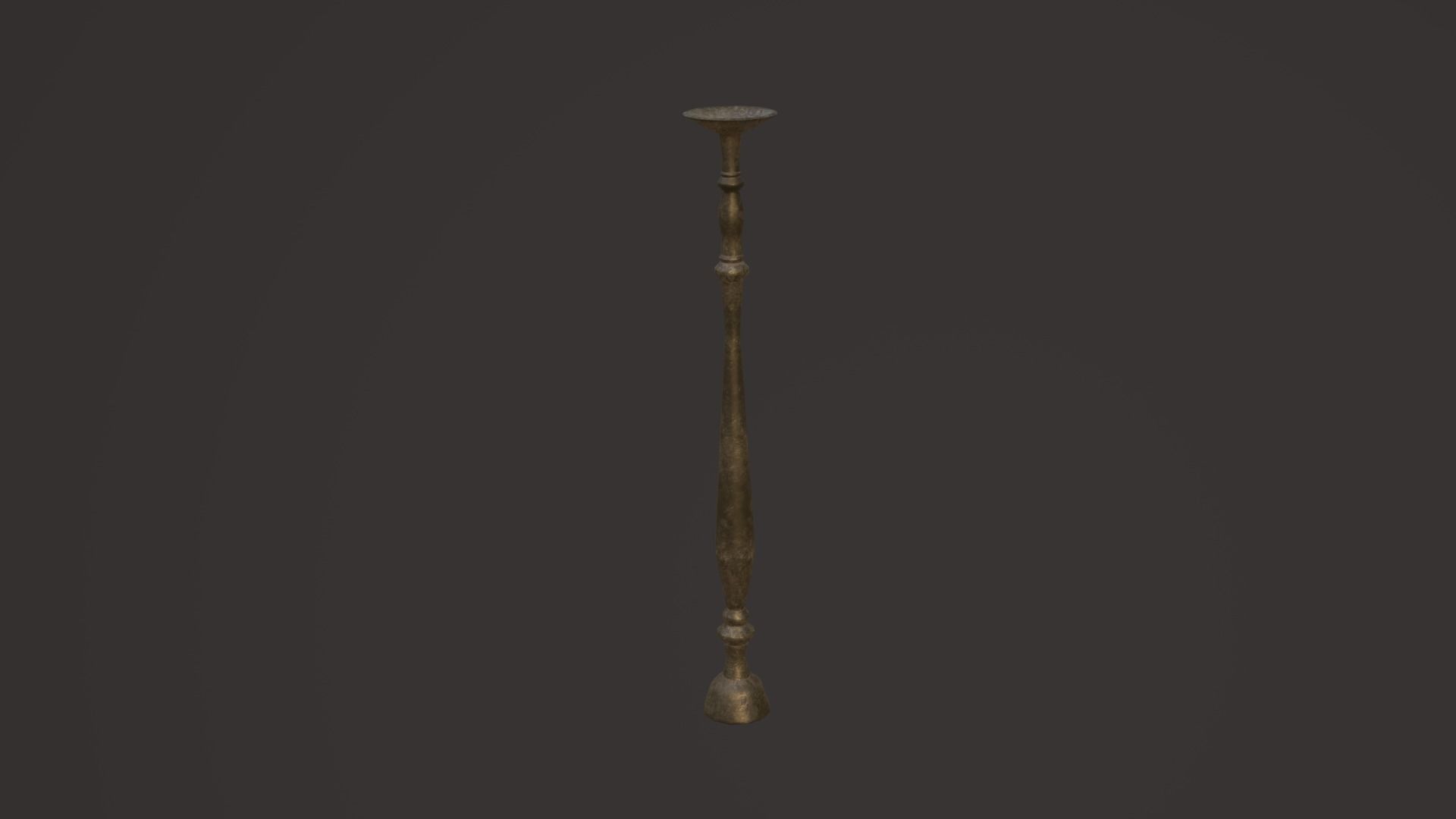 Old Church Props Low-poly 3D model_30