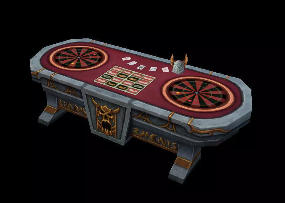 Table Games Store Simulation Models model test scenarios - Playground large tables 01 3D model | CGTrader
