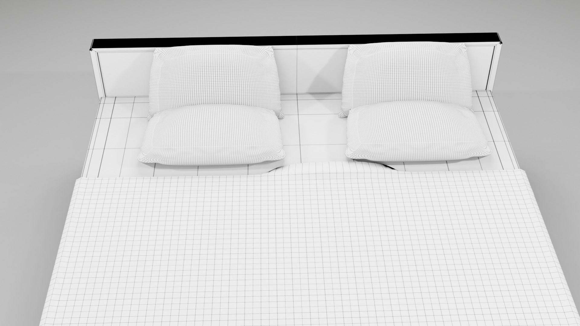 Cot and Bed  3D model_19