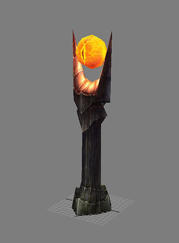 ena game model test scenarios - post - Lookout 01 3D model