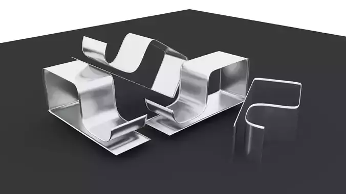 Drawing clips 3D model