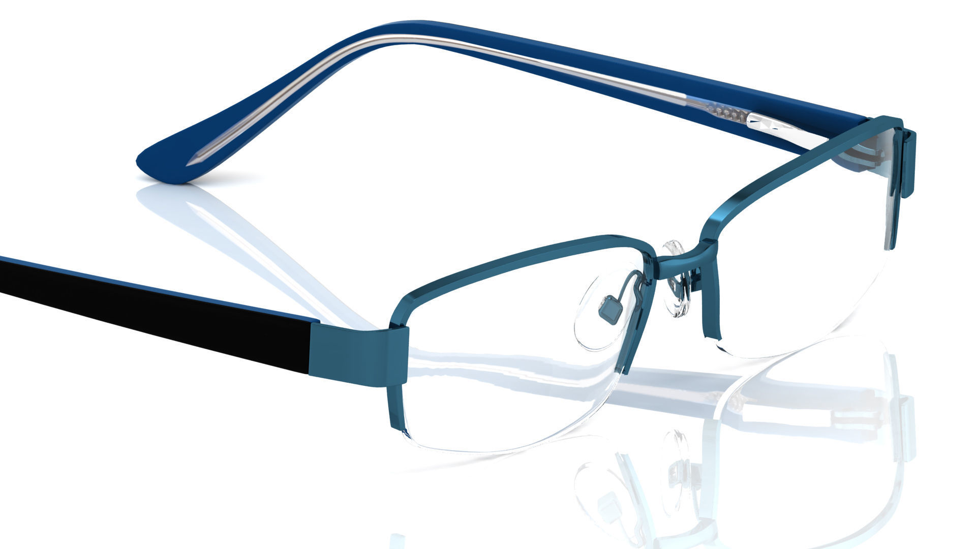 Eyeglasses for Men and Women 3D print model_3