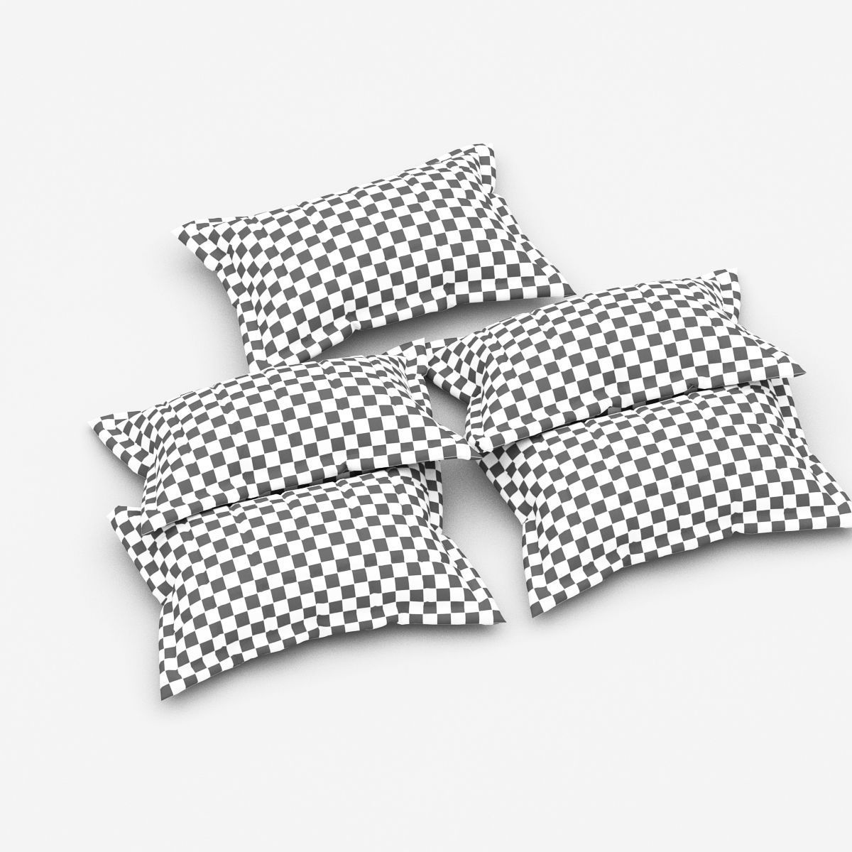 Pillows collection 40 3D model_8