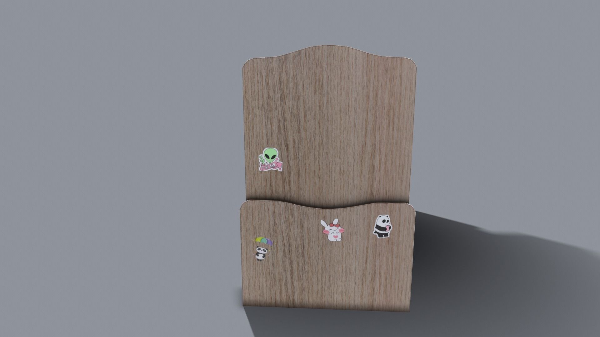 Baby Bed 3D model_18