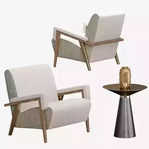 Robinil Monte - ARM CHAIR 3D model