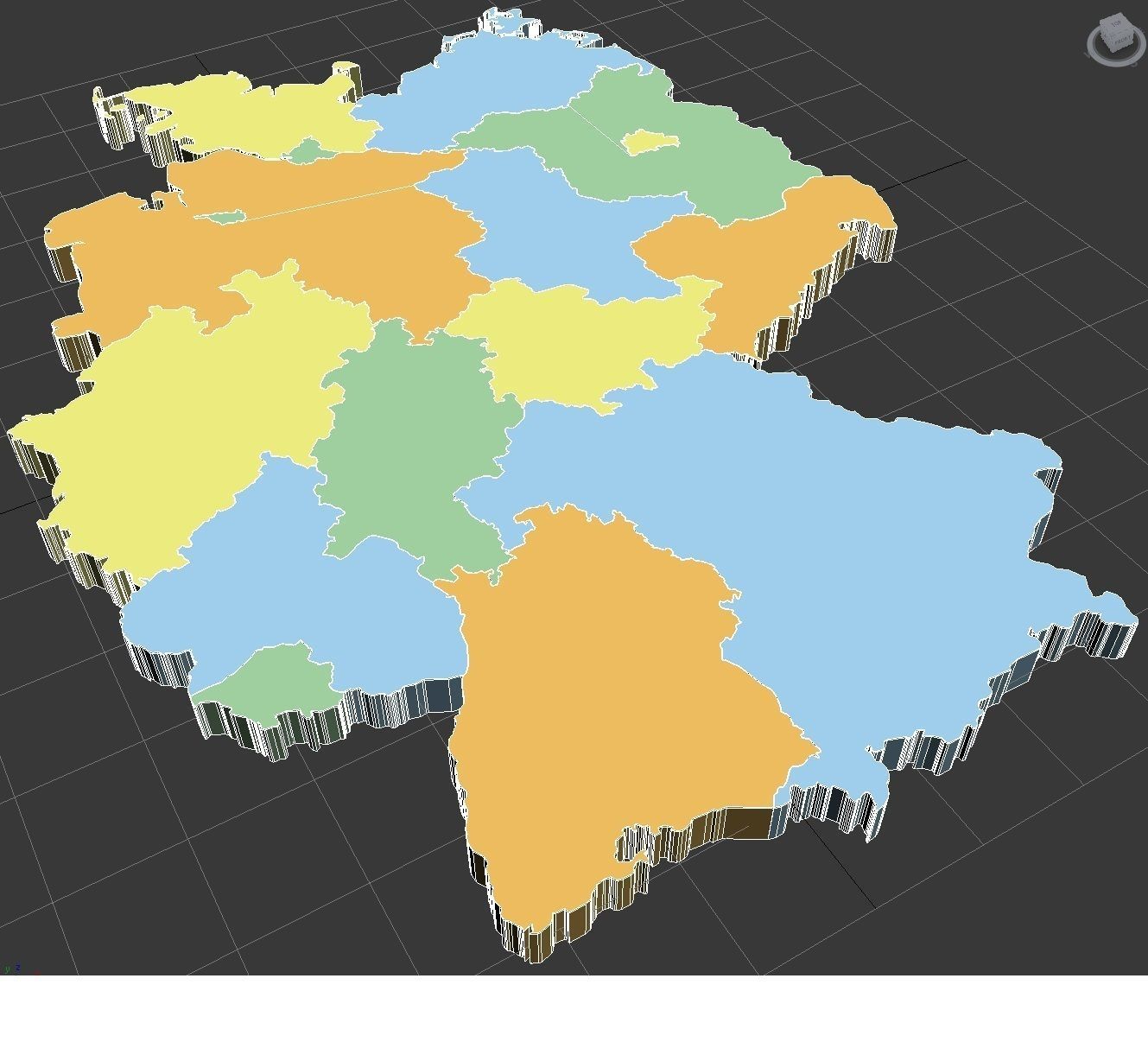 Map of Germany 3D model_6