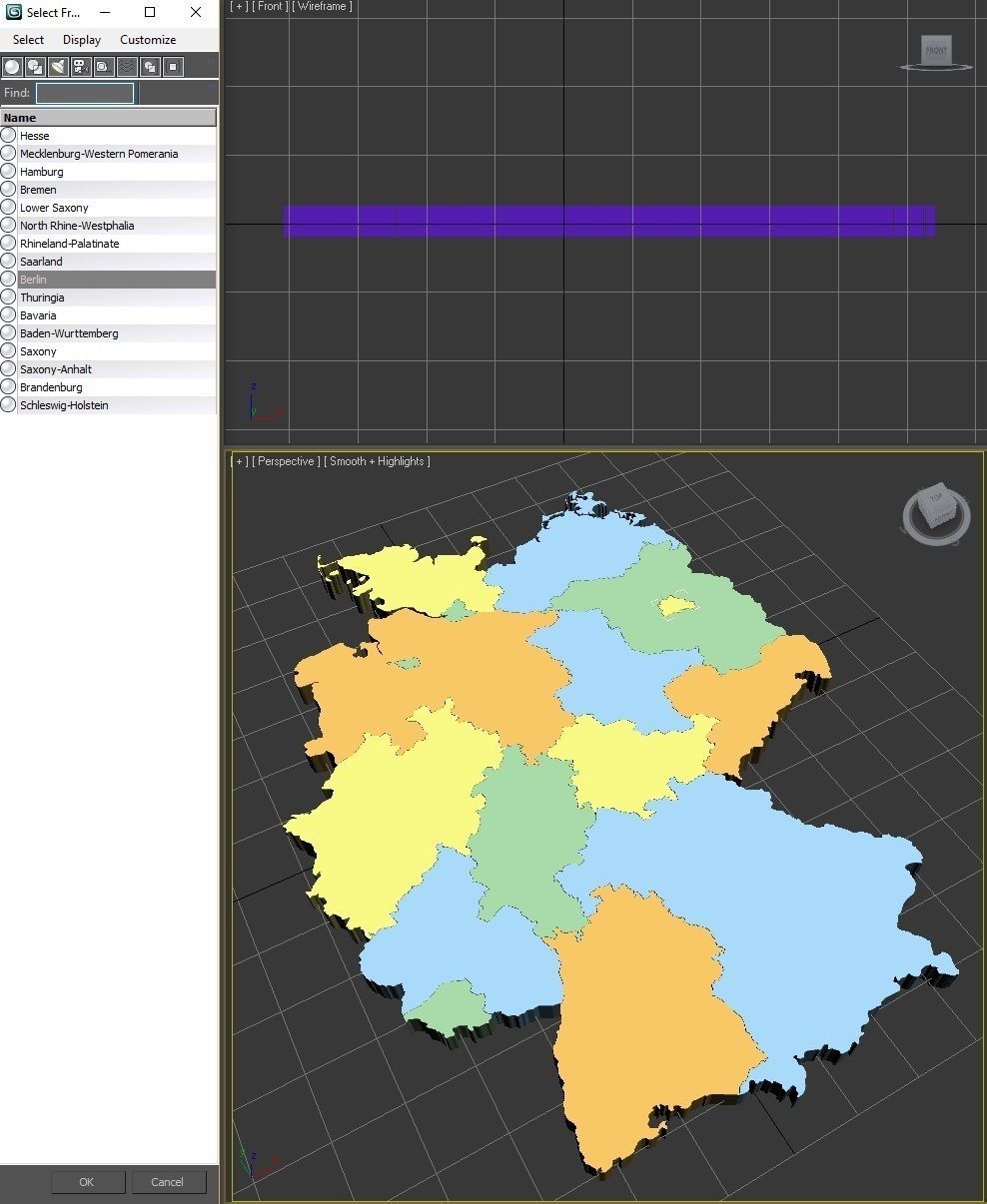 Map of Germany 3D model_5
