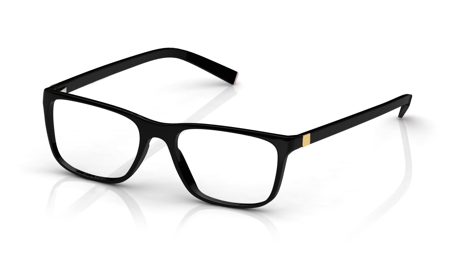 Eyeglasses for Men and Women 3D print model_1
