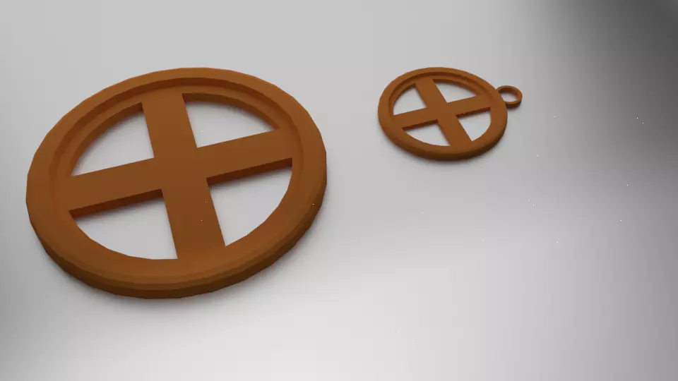 Glass Coaster Earth and Pendant 3D print model