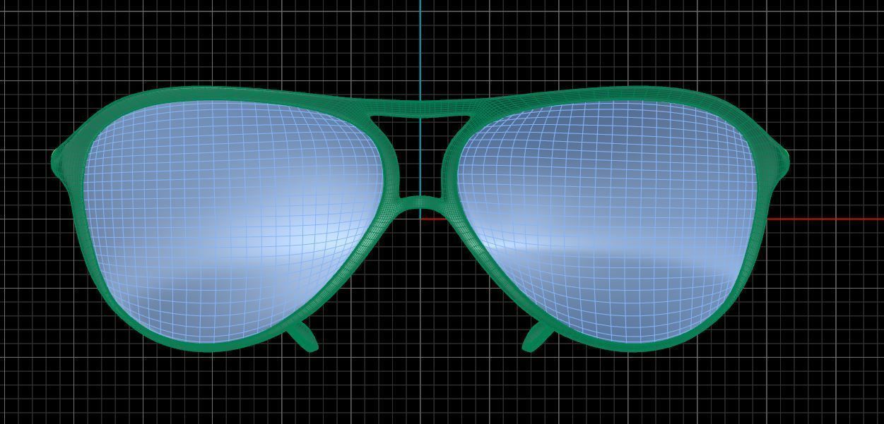 Eyeglasses for Men and Women 3D print model_6