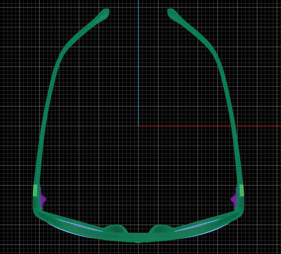 Eyeglasses for Men and Women 3D print model_5