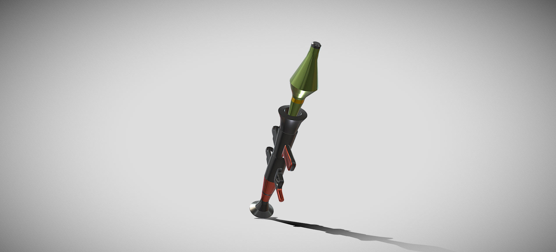 Fortnite RPG Launcher 3D model_39