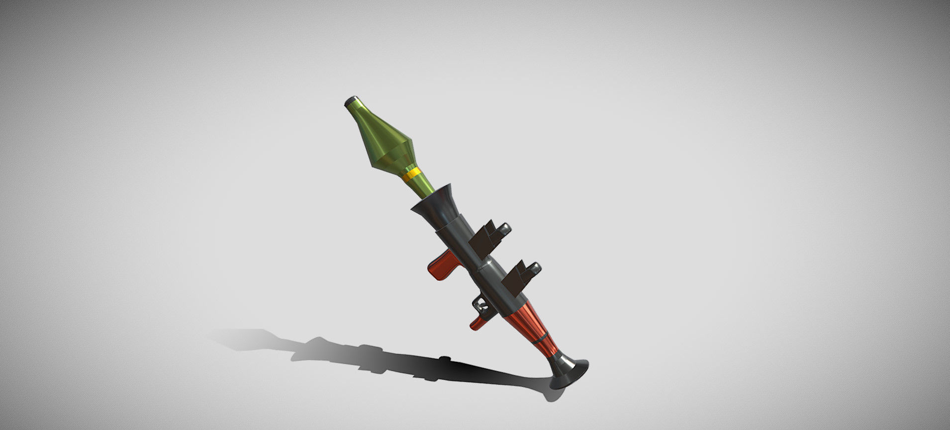 Fortnite RPG Launcher 3D model_56