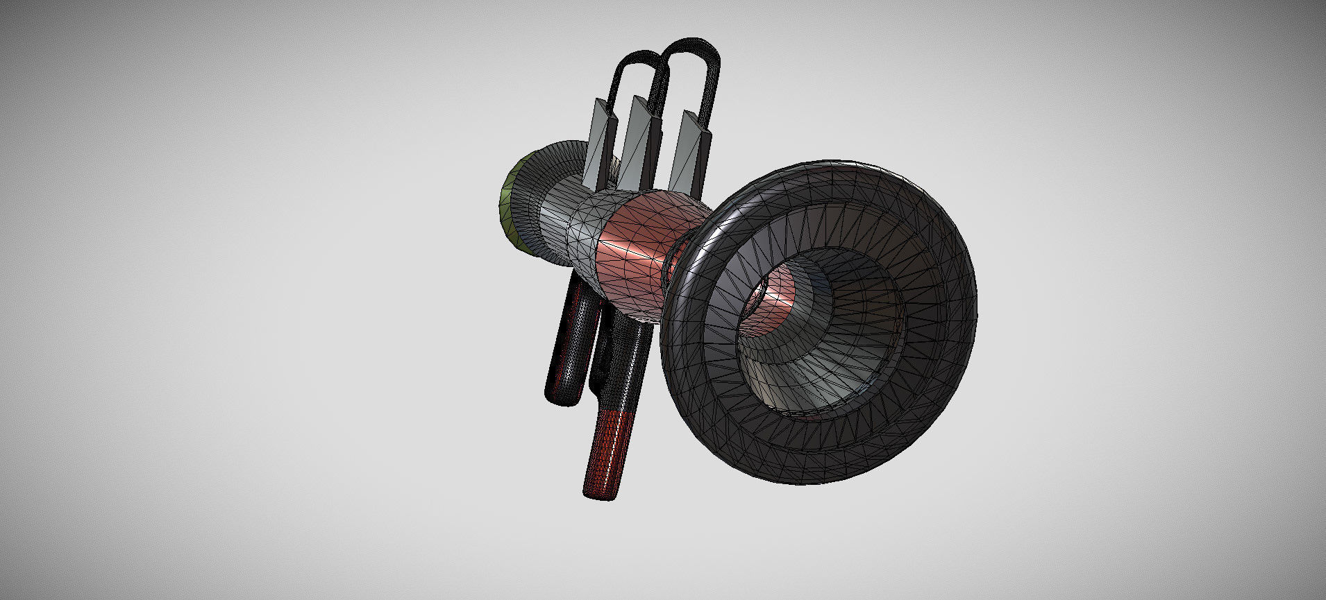 Fortnite RPG Launcher 3D model_84