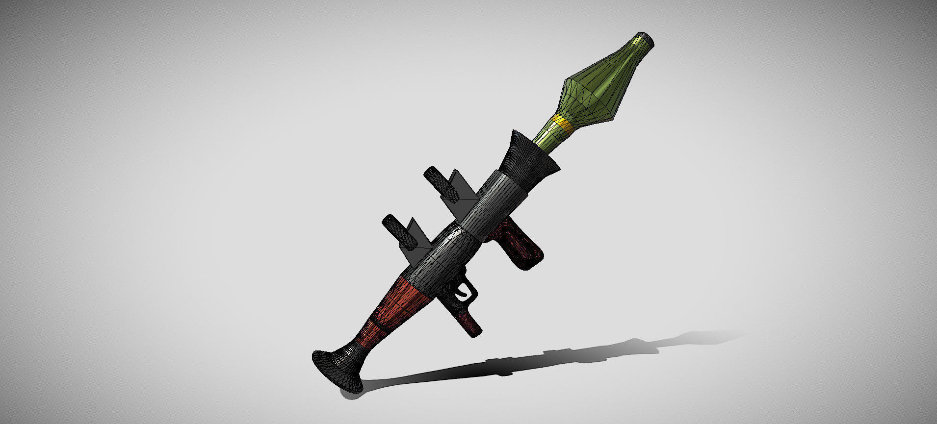 Fortnite RPG Launcher 3D model_76