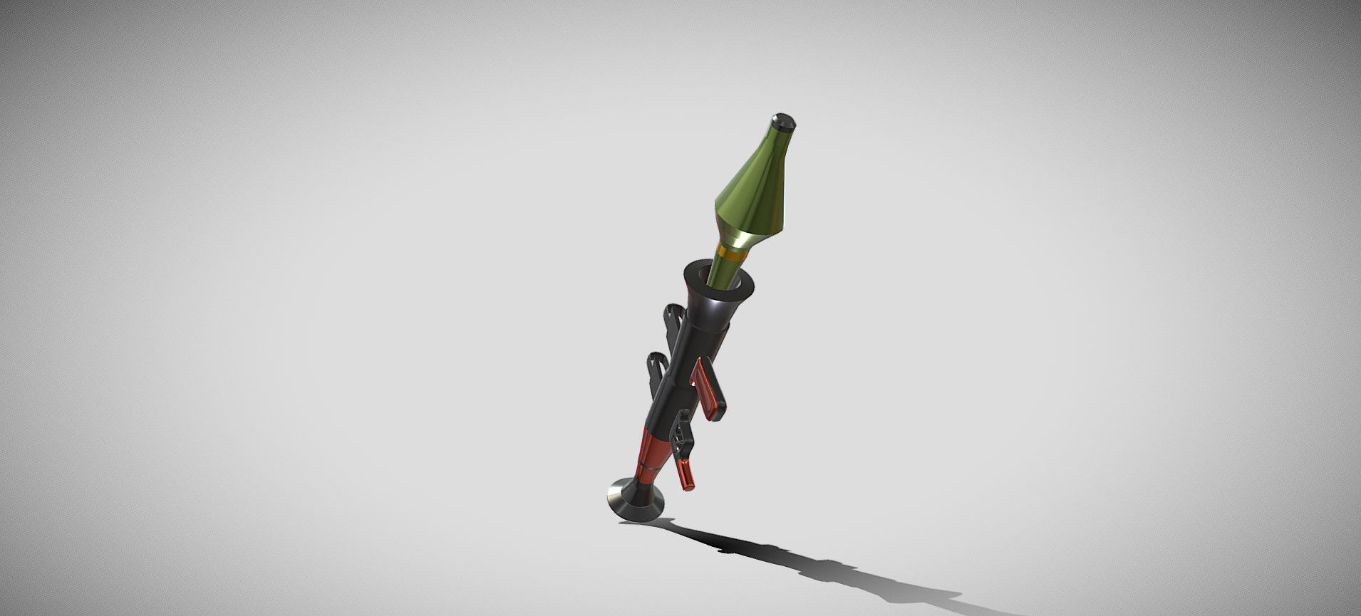 Fortnite RPG Launcher 3D model_48