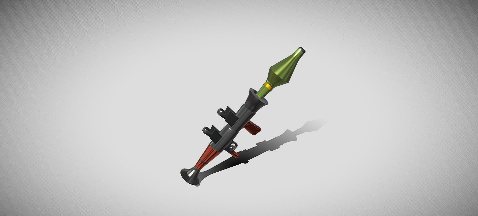 Fortnite RPG Launcher 3D model_49