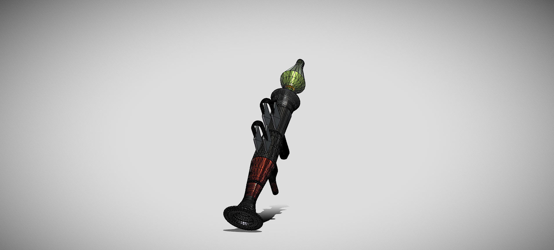 Fortnite RPG Launcher 3D model_75