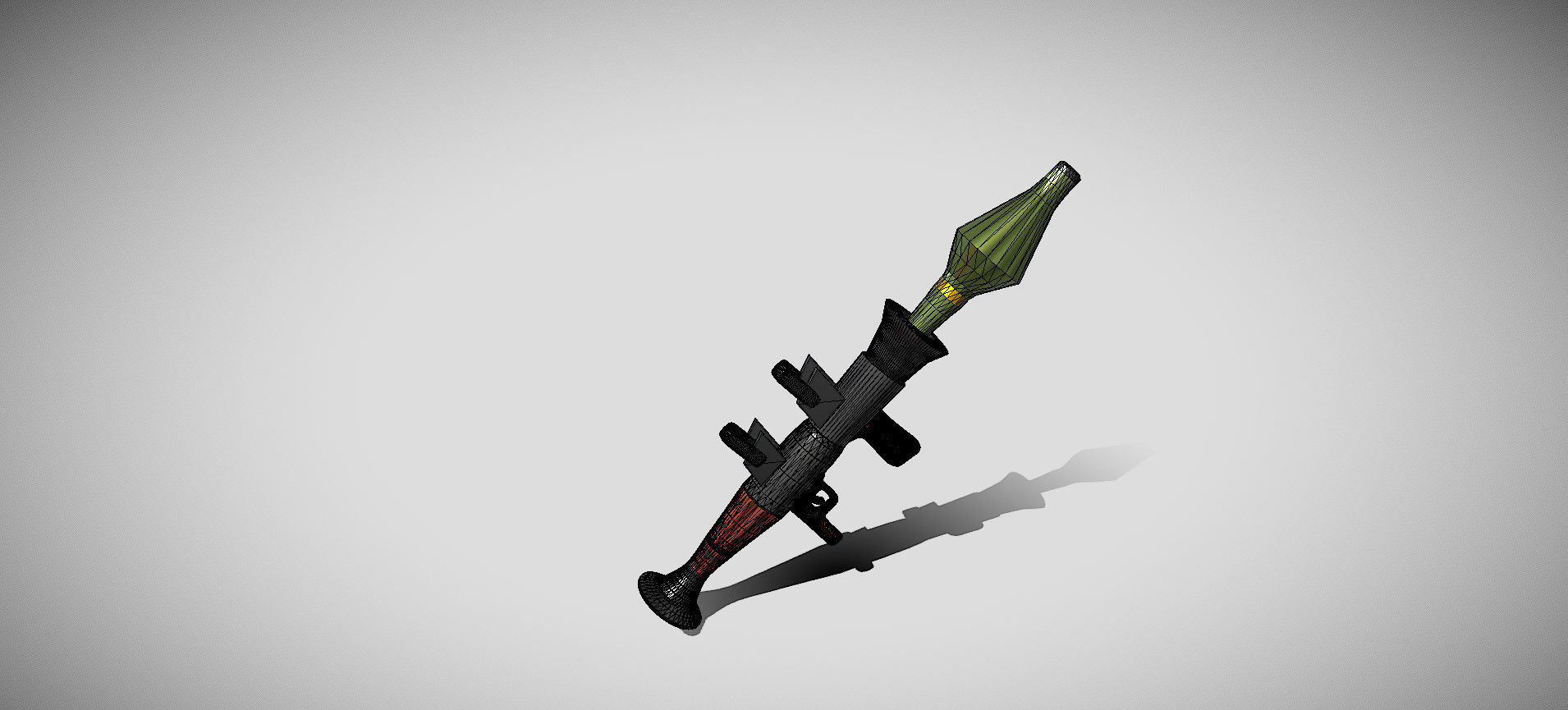 Fortnite RPG Launcher 3D model_96