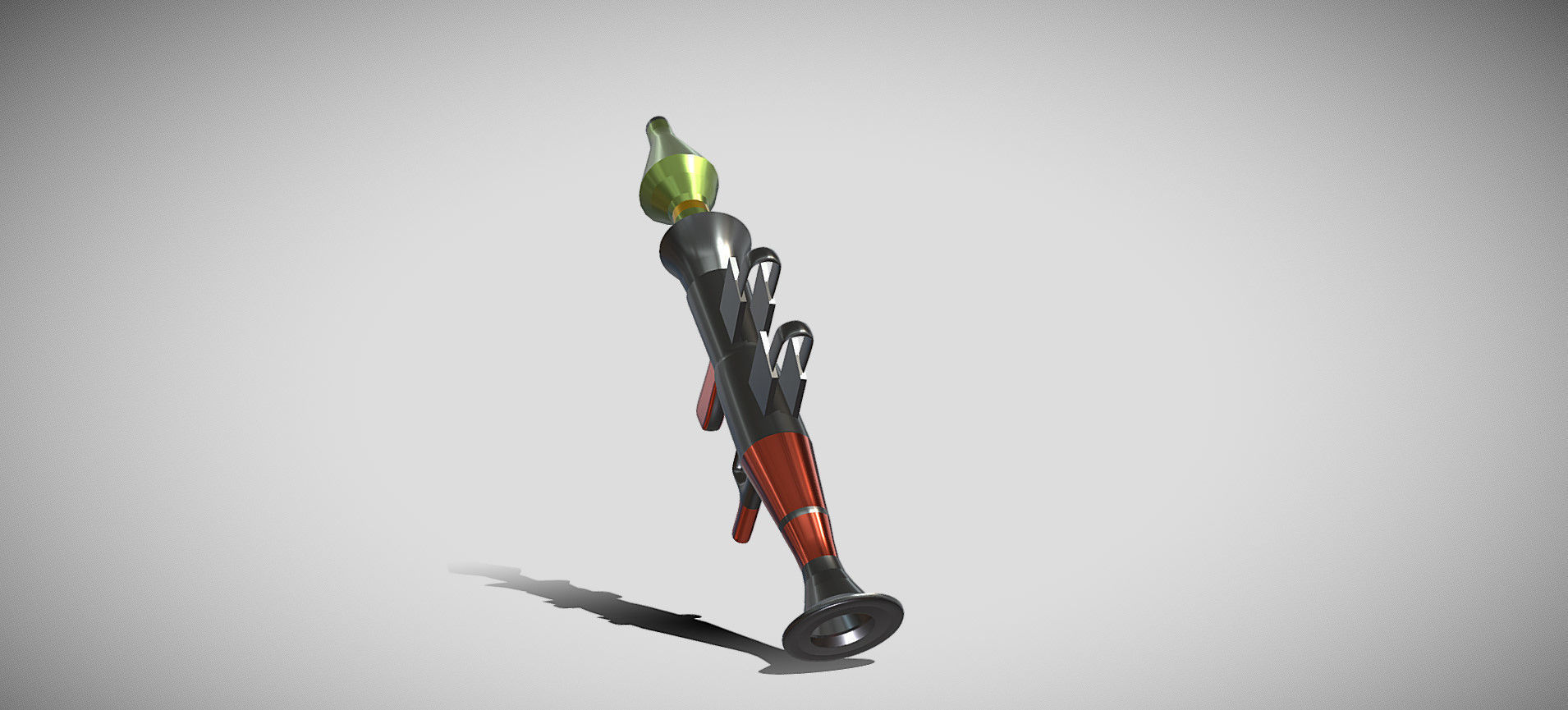 Fortnite RPG Launcher 3D model_9