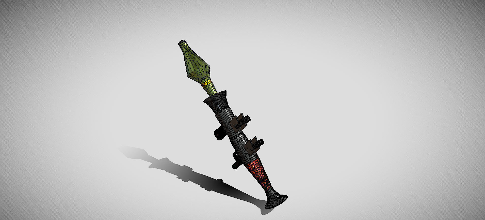 Fortnite RPG Launcher 3D model_94