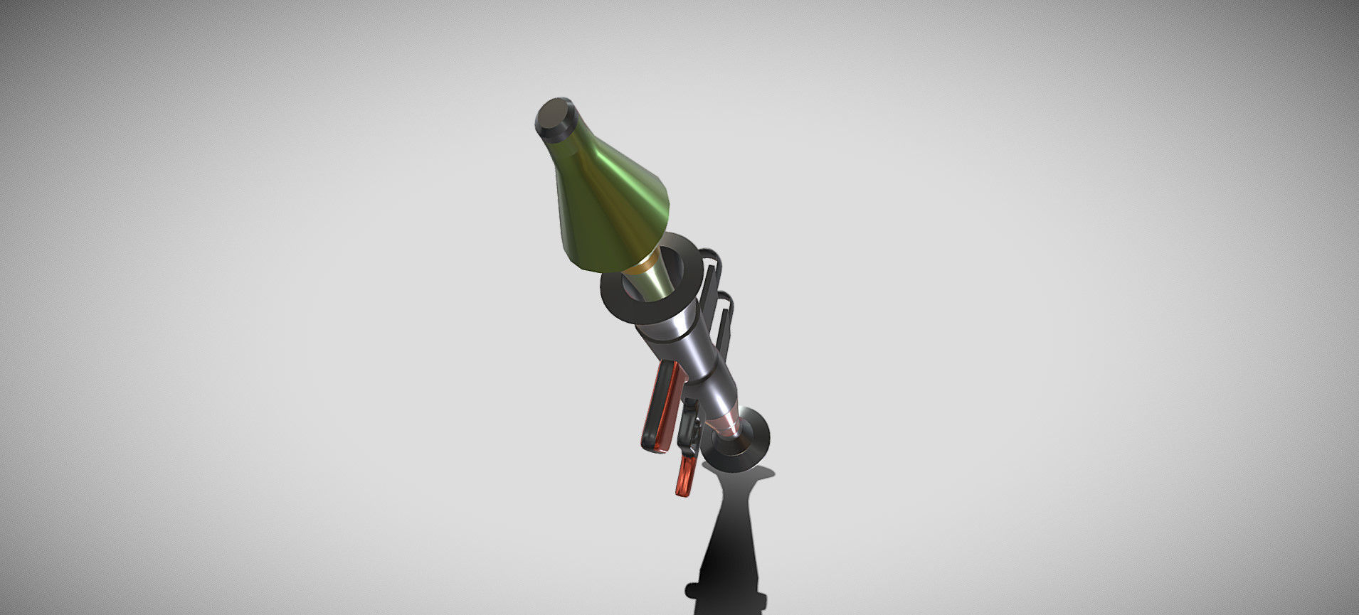 Fortnite RPG Launcher 3D model_4