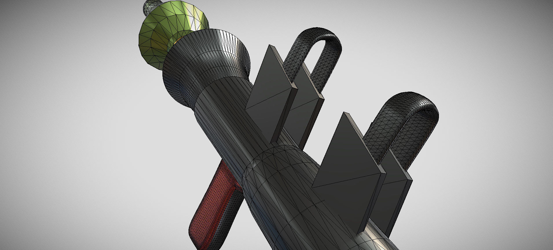 Fortnite RPG Launcher 3D model_80